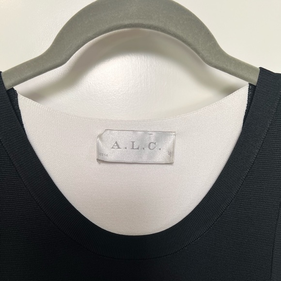 A.L.C. Classic Black Midi Dress (Small) - Picture 2 of 3